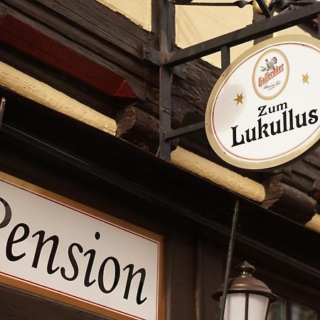 Pension Zum Lukullus Вернігероде Екстер'єр фото